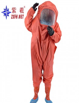 Chemical protective clothing for firefighters /waterproof safety suits /coveralls with hood