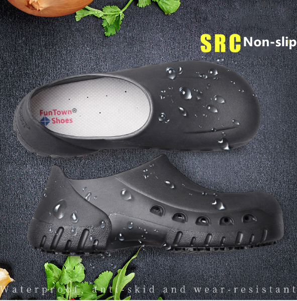 Safety anti-skid oil-proof kitchen chef hotel work shoes  