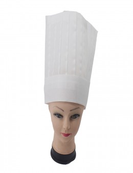 New customize adjustable breathable white no-woven restaurant chef cap