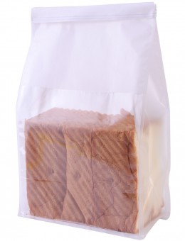 Customized logo transparent baking packaging bags can be reused environmentally friendly bread toast bags.