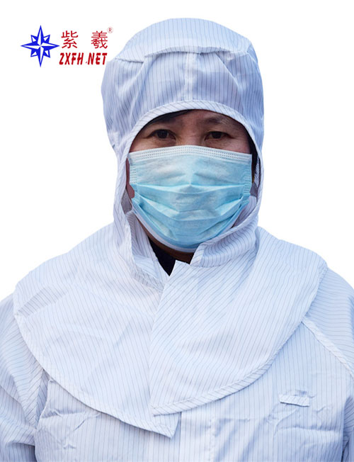 Antistatic scarf cap