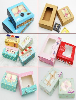 烘焙包装盒2-8粒装雪媚娘蛋黄酥盒63-80g月饼盒蛋糕外卖打包盒